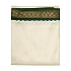 Art Silk Special 5 Kan Cream Dhoti | Double Layer | Mayilkan Border | Kannika