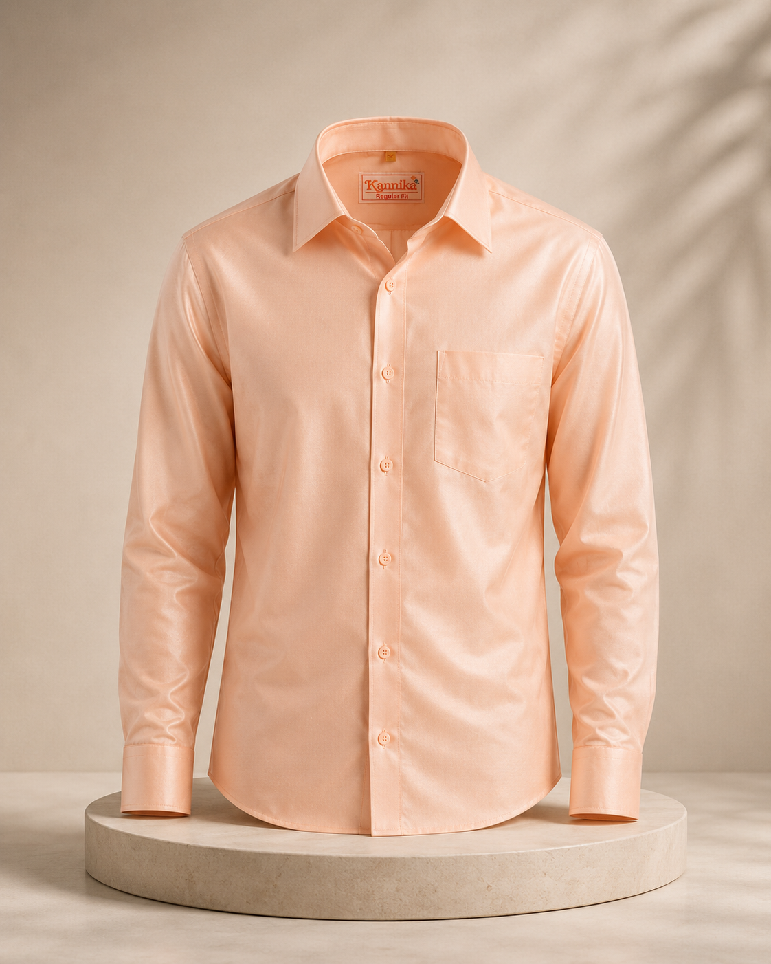 Premium Men's Cotton Shirt – Regular Fit | Full Sleeve | Comfortable Everyday Wear | Purple