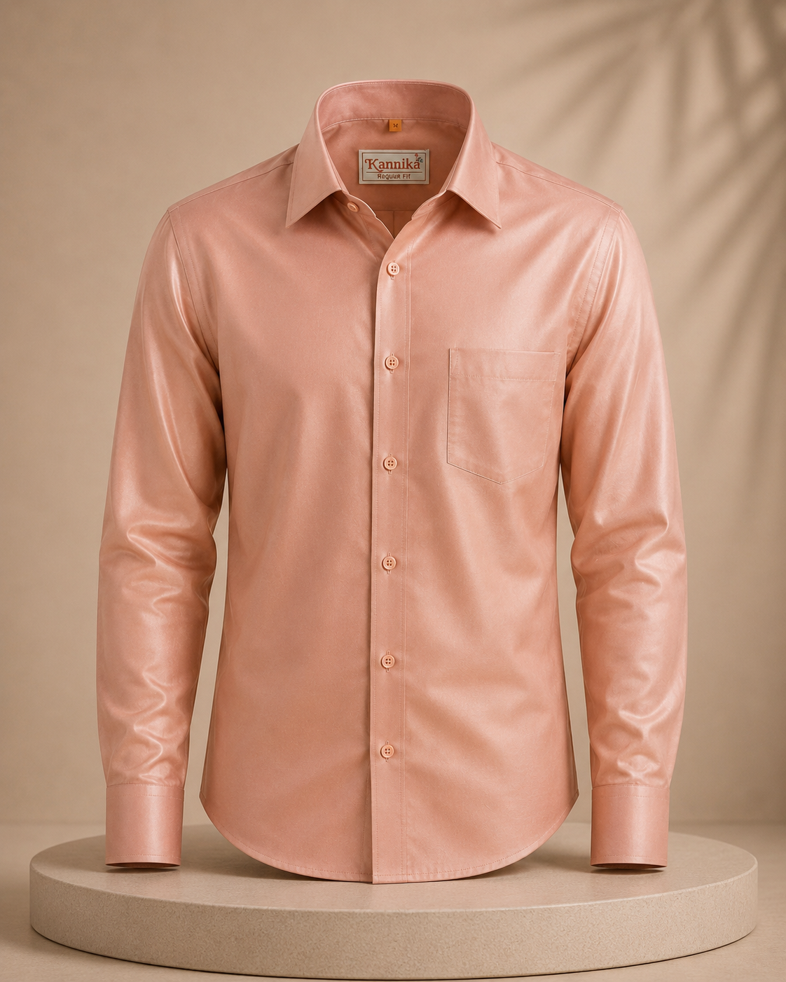 Premium Men's Cotton Shirt – Regular Fit | Full Sleeve | Comfortable Everyday Wear