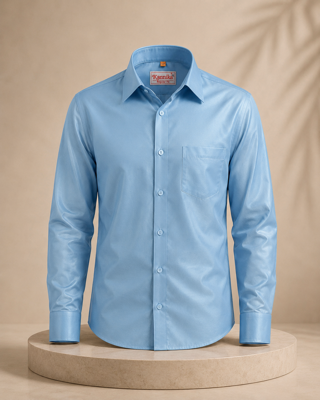Premium Men's Cotton Shirt – Regular Fit | Full Sleeve | Comfortable Everyday Wear | Purple