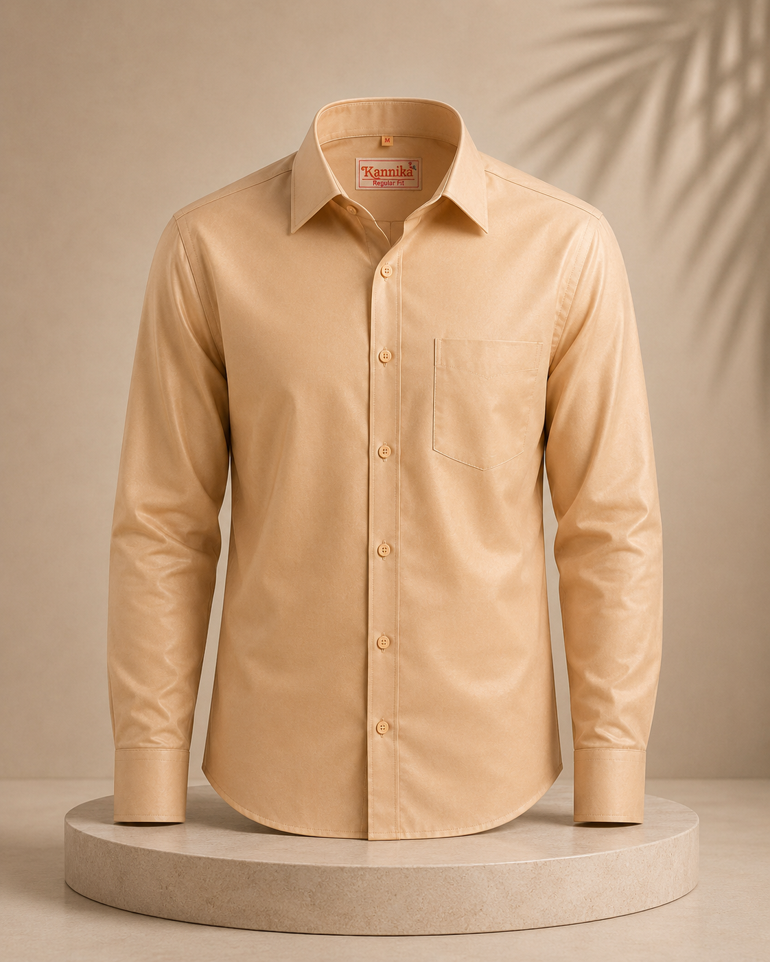 Premium Men's Cotton Shirt – Regular Fit | Full Sleeve | Comfortable Everyday Wear | Purple
