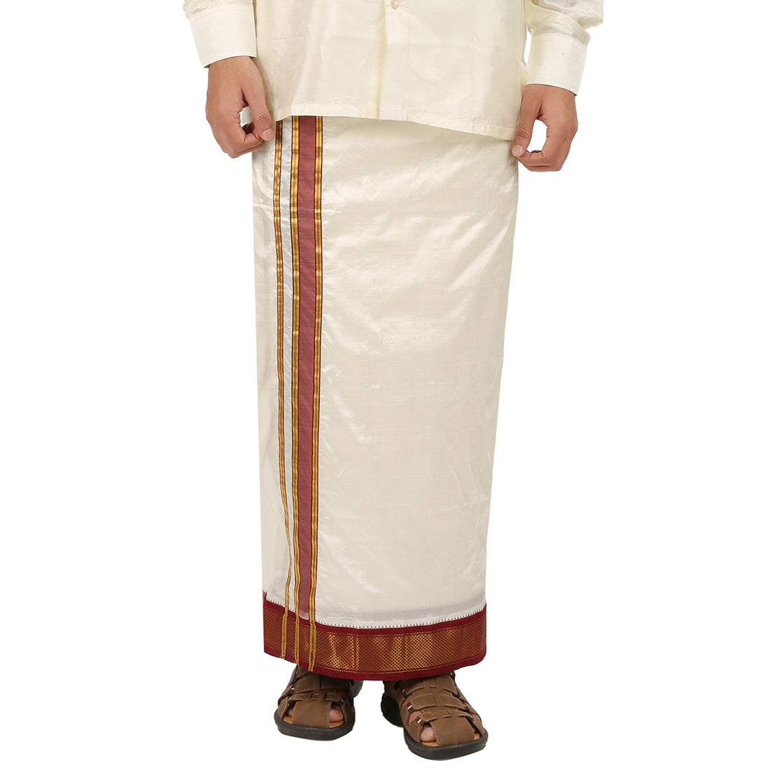 Pure Silk 11 Kan Dhoti