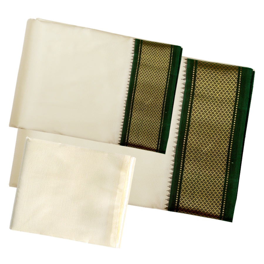 Pure Silk 11 Kan Dhoti