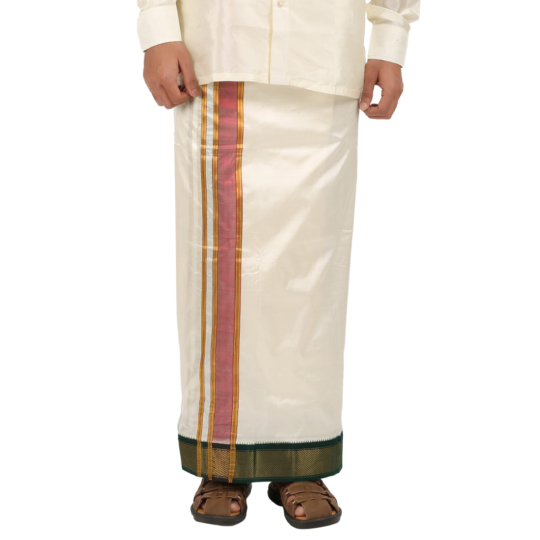 Pure Silk 13 Kan Dhoti