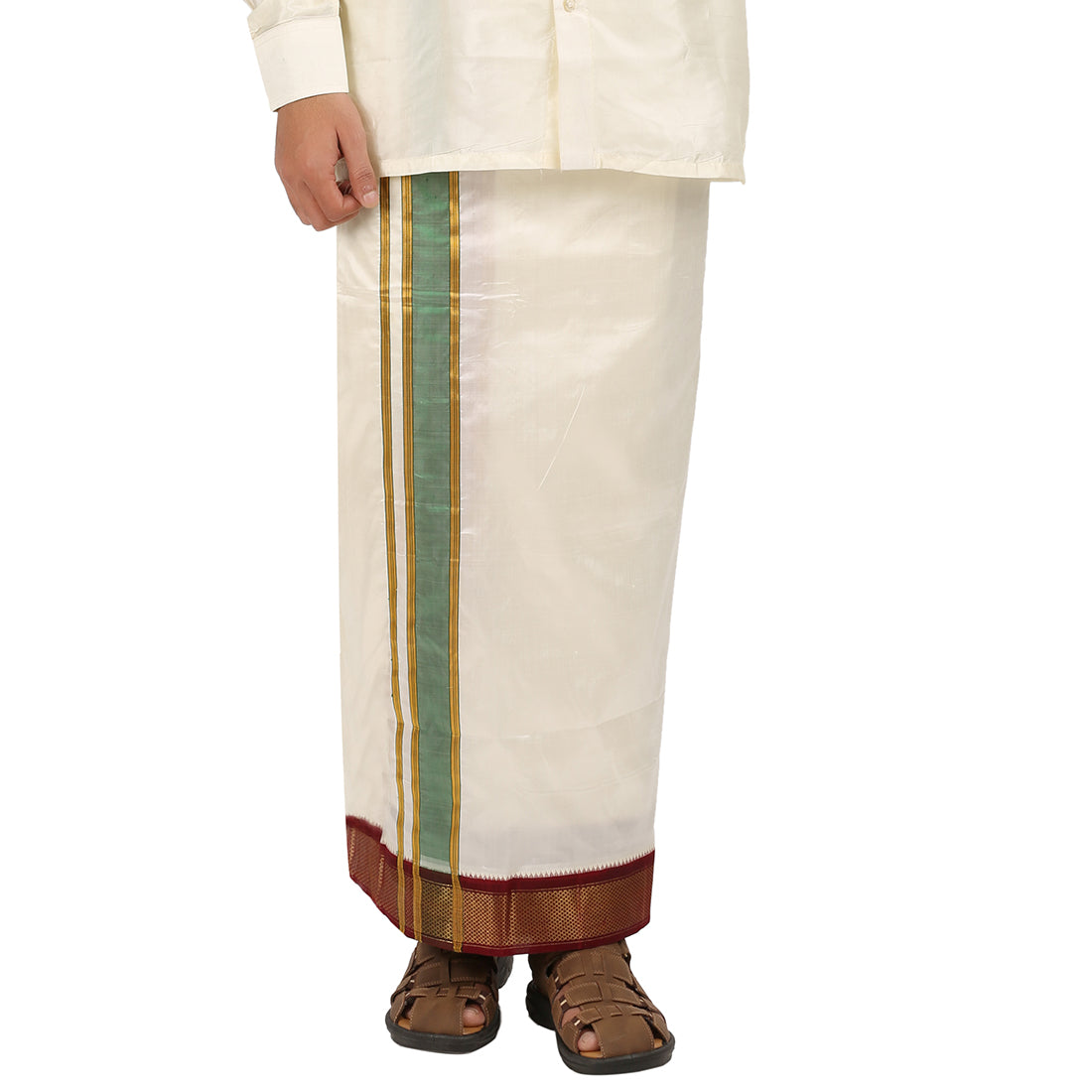 Pure Silk 13 Kan Dhoti