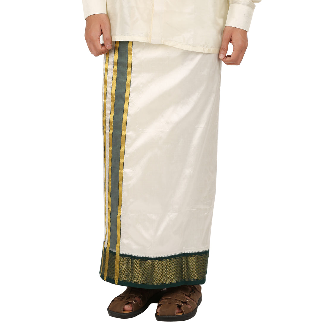 Pure Silk 16 Kan Dhoti