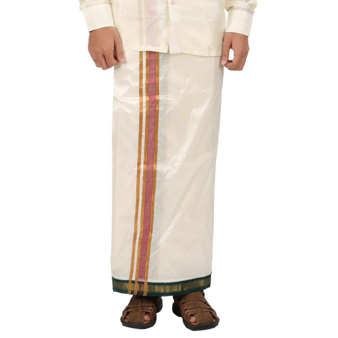 Pure Silk 5 Kan Dhoti