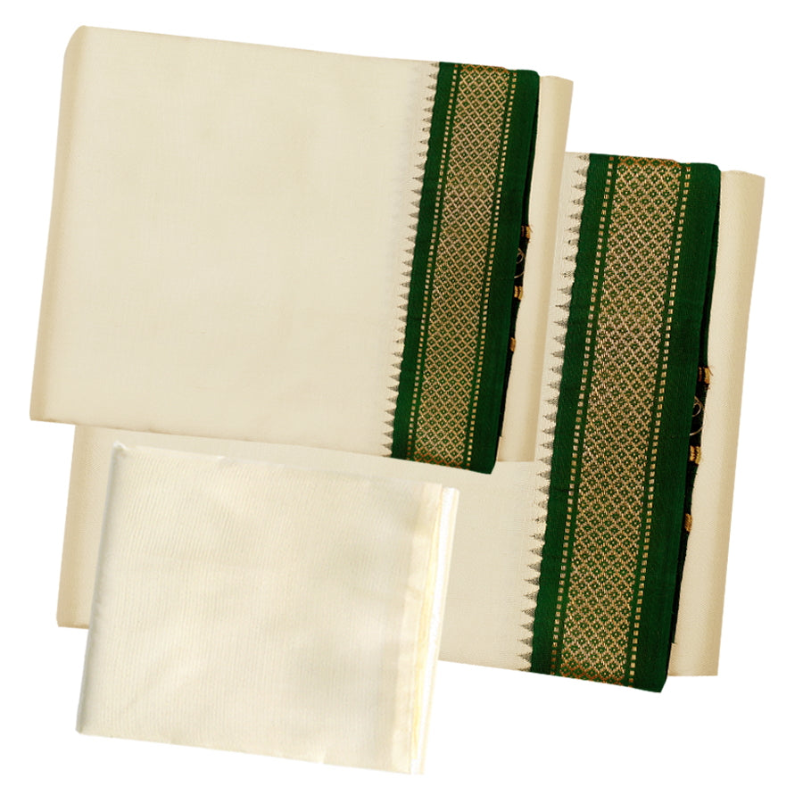 Pure Silk 5 Kan Dhoti