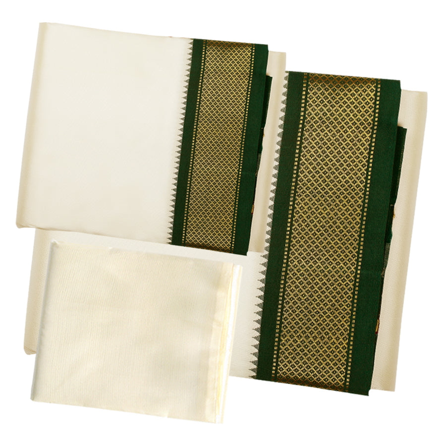 Pure Silk 9 Kan Dhoti