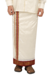 Korvai Silk Dhoti 11Kan a traditional attire | kannika