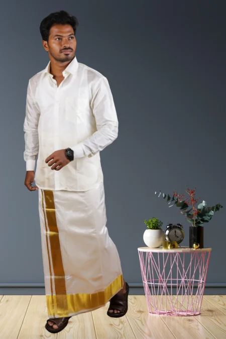 Buy Pure Silk Dhoti Online